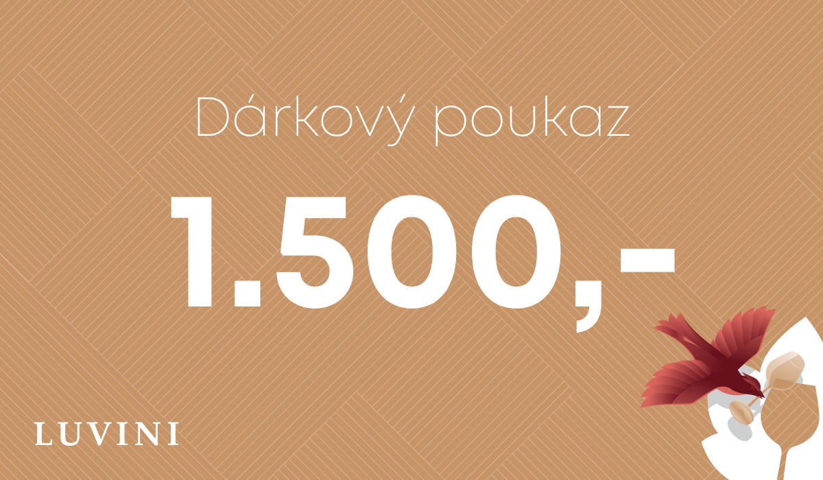 Dárková karta - 1.500 Kč