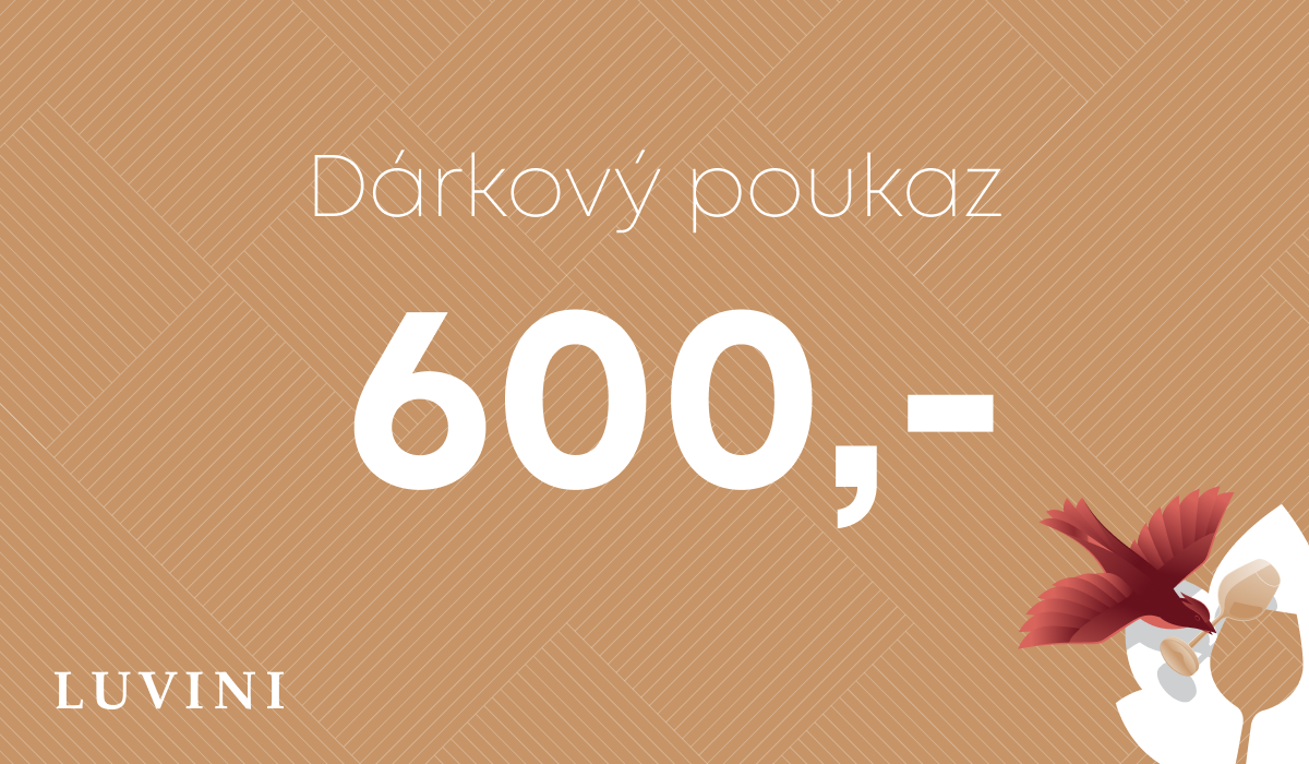 Dárková karta - 600 Kč